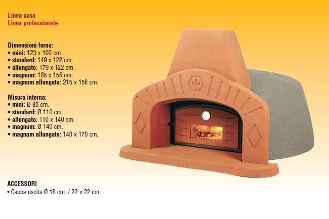 Forno a legna professionale Serie 2000 F - 2