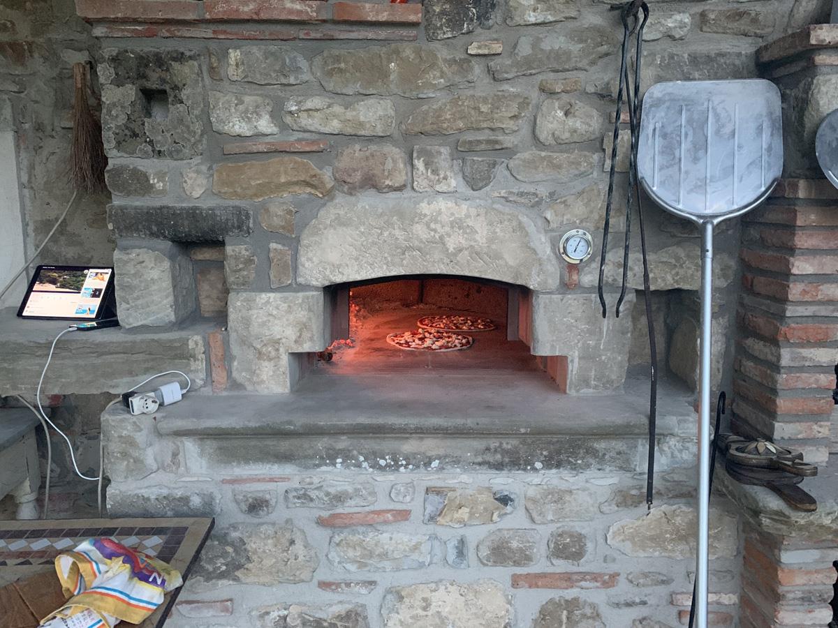 Rivestimento bocca forno in mattoni e cappe forno - Forni a legna